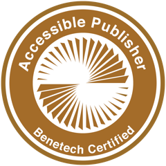 Benetech Certified Accessible Publisher Badge.